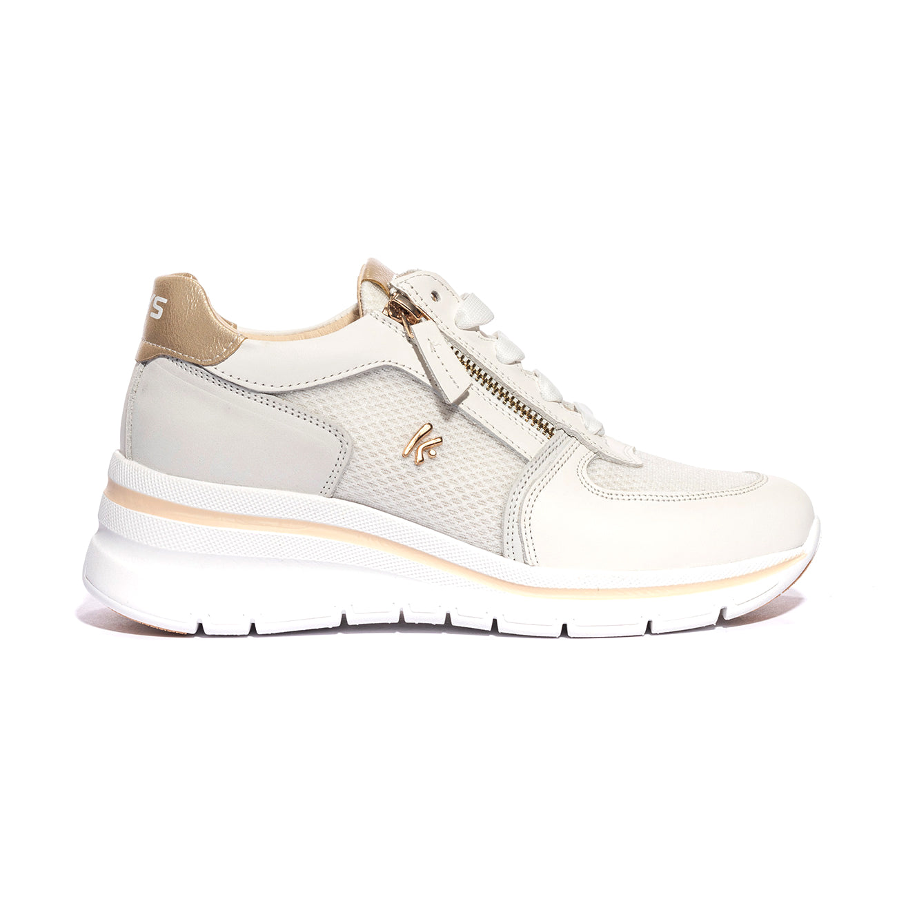 KEYS K10600 WHITE GREY Sneakers Donna 