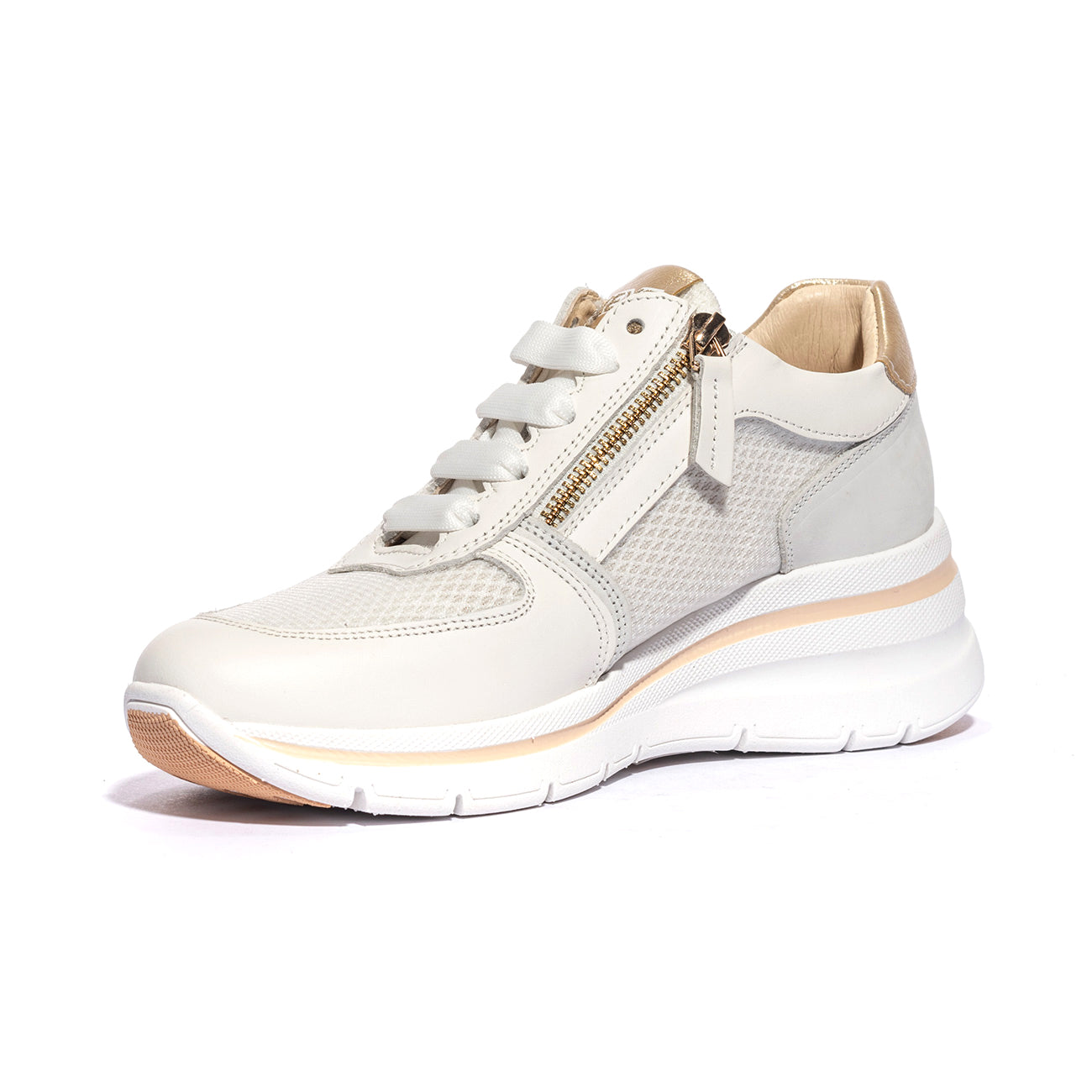 KEYS K10600 WHITE GREY Sneakers Donna 