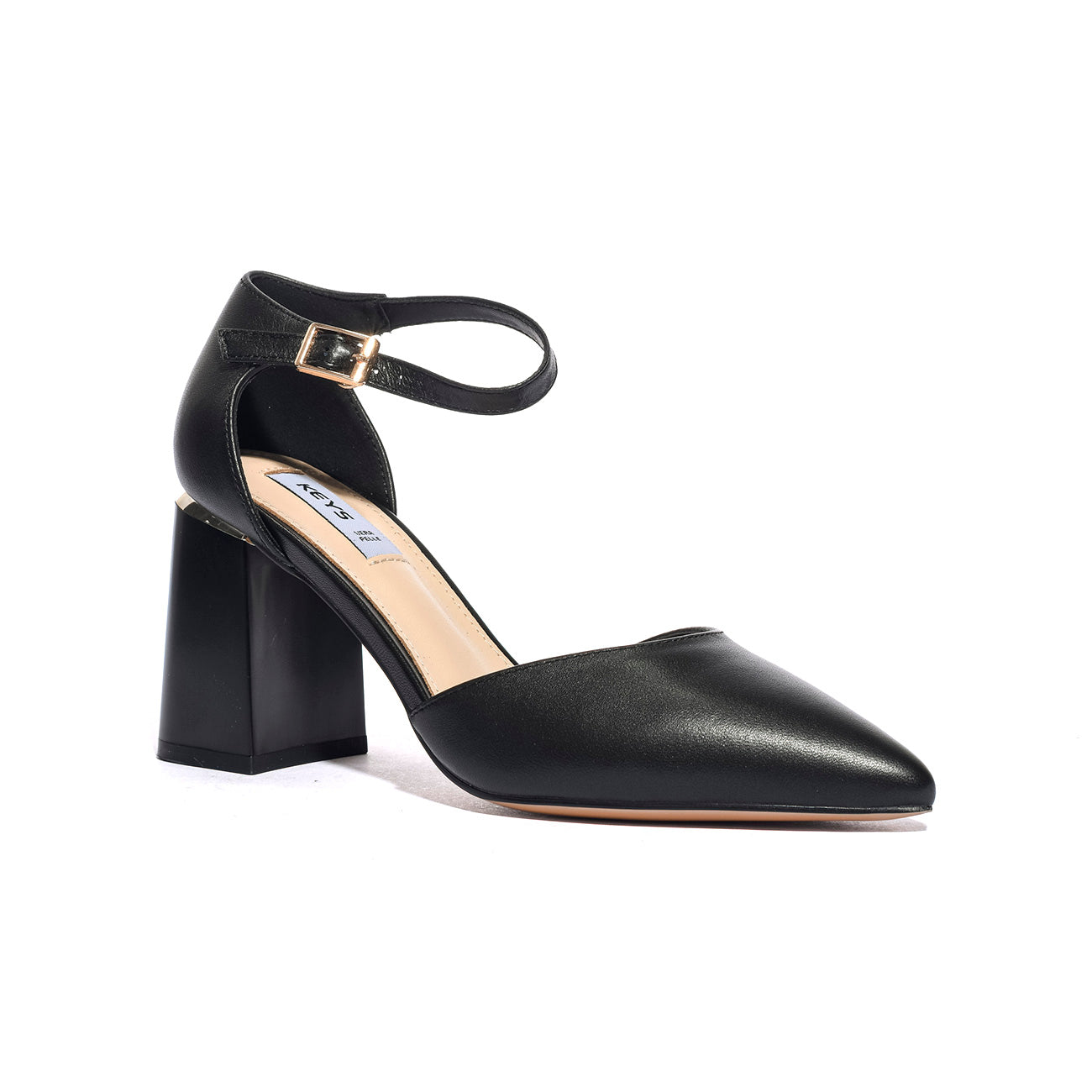 KEYS K10610 BLACK Decollete Donna 