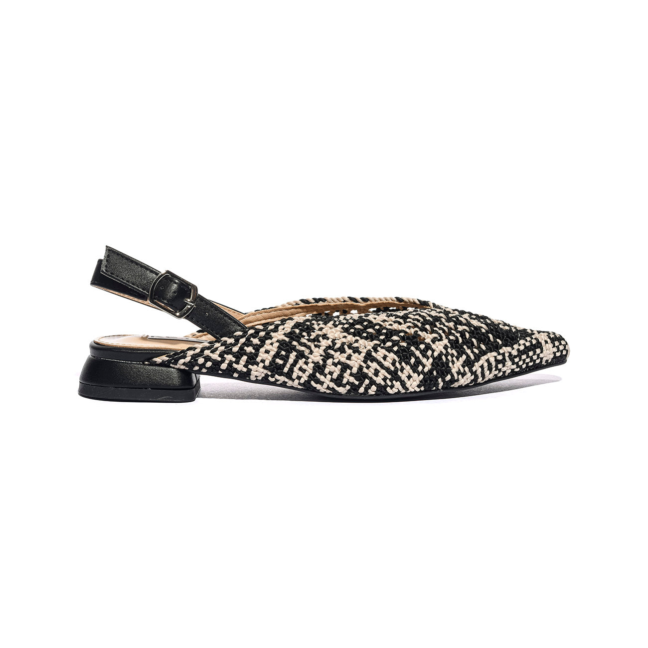 KEYS K10660 BLACK BEIGE Ballerine Donna 