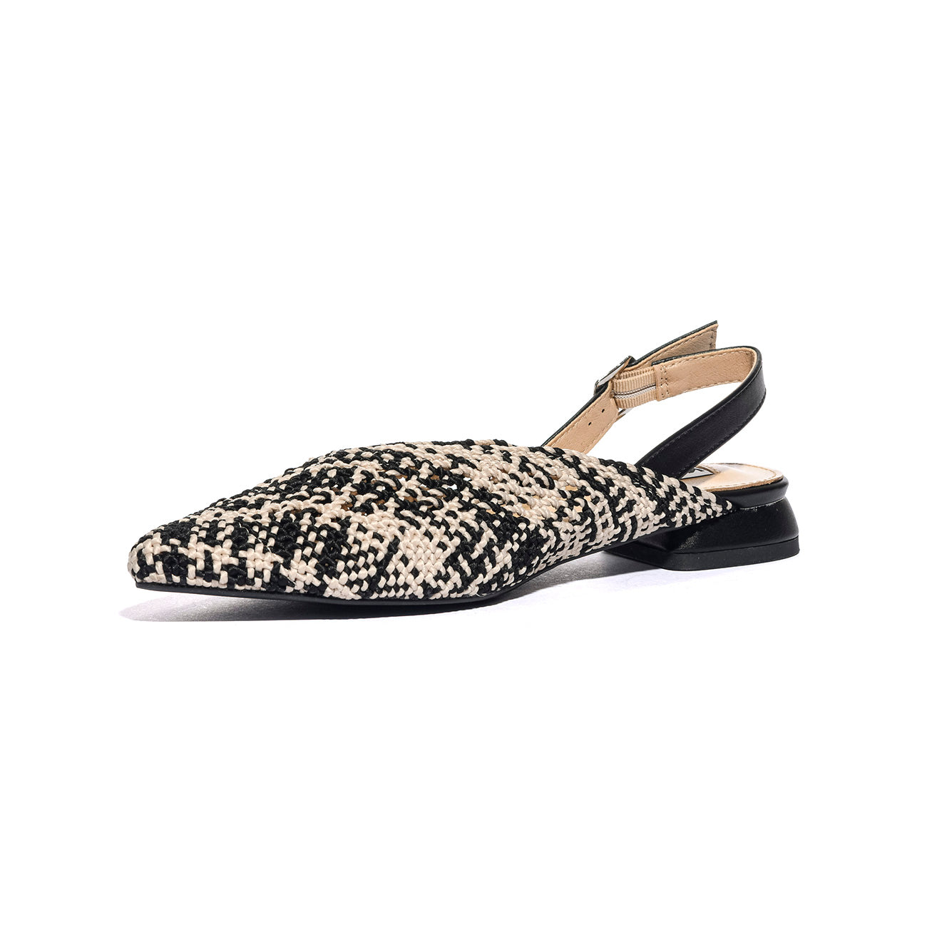 KEYS K10660 BLACK BEIGE Ballerine Donna 