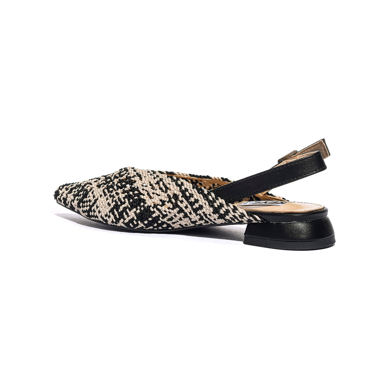 KEYS K10660 BLACK BEIGE Ballerine Donna 
