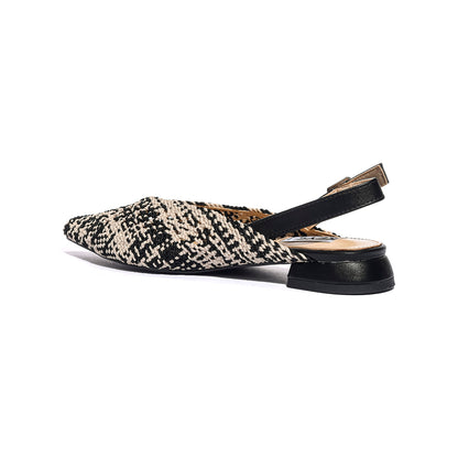 KEYS K10660 BLACK BEIGE Ballerine Donna 