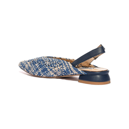 KEYS K10660 BLU BEIGE Ballerine Donna 