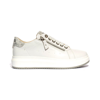 KEYS K7600 WHITE SILVER Sneakers Donna 