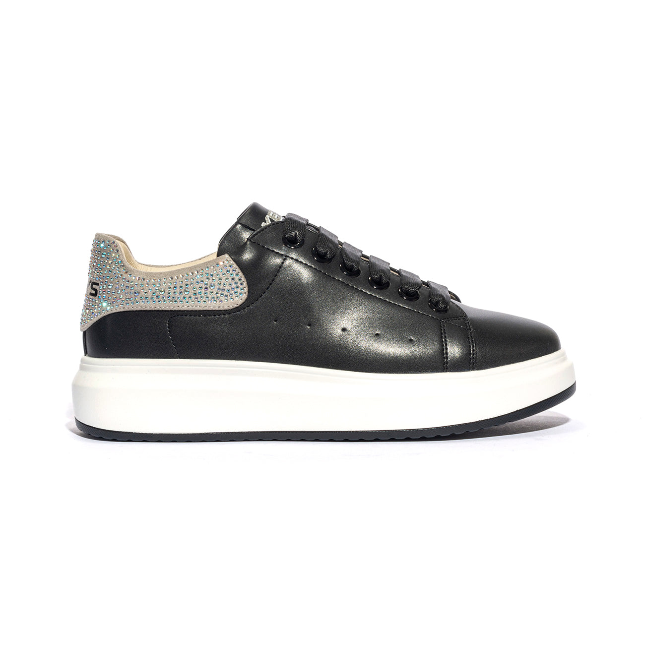 KEYS K7601 BLACK GREY Sneakers Donna 