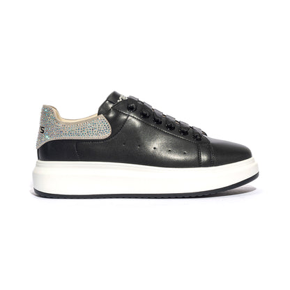 KEYS K7601 BLACK GREY Sneakers Donna 