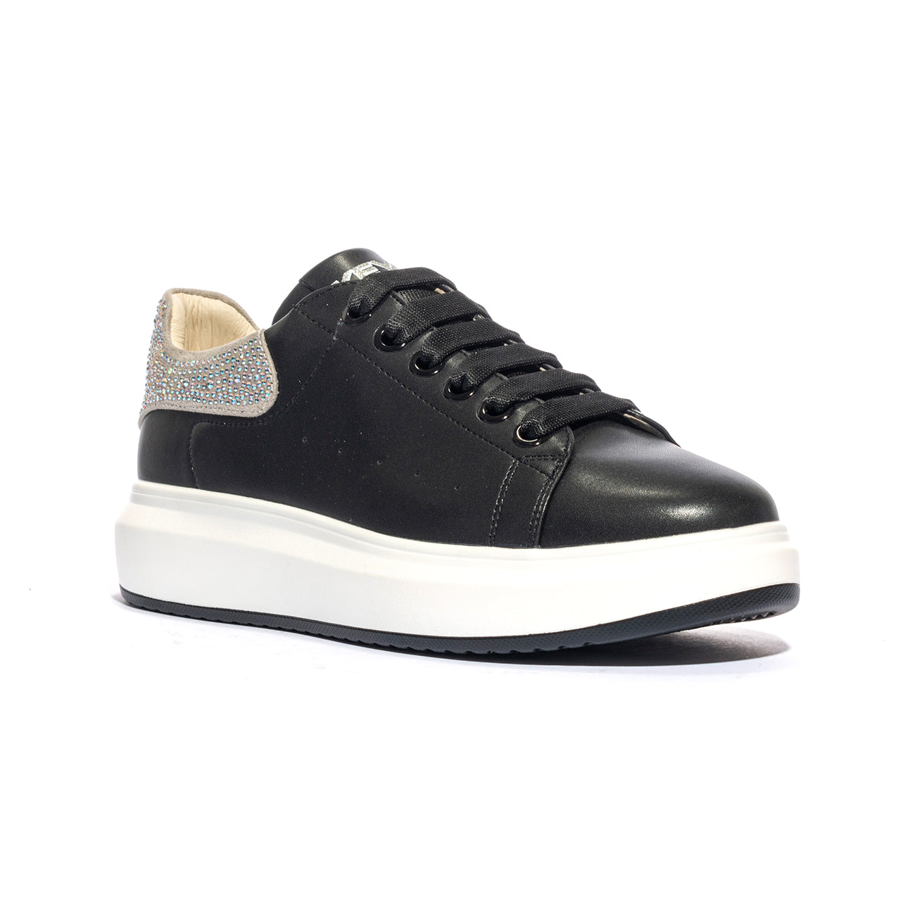 KEYS K7601 BLACK GREY Sneakers Donna 