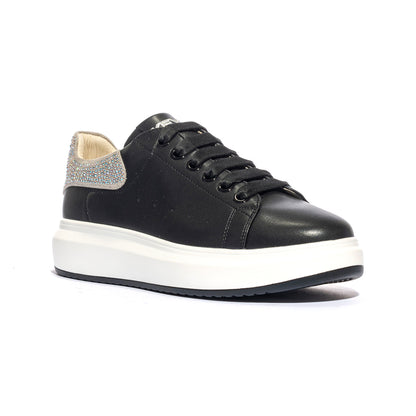 KEYS K7601 BLACK GREY Sneakers Donna 
