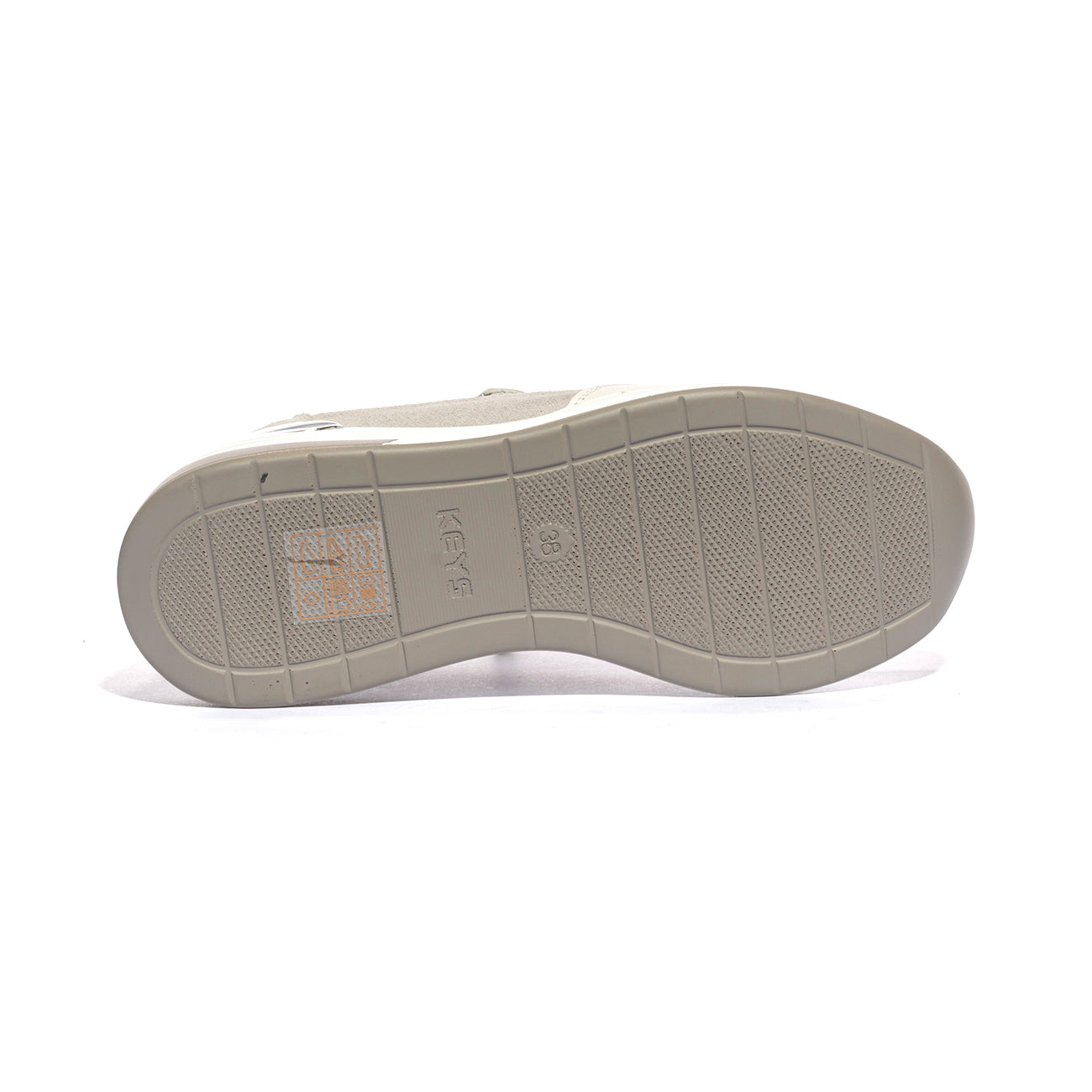 KEYS K7622 WHITE SILVER P. Sneakers Donna 