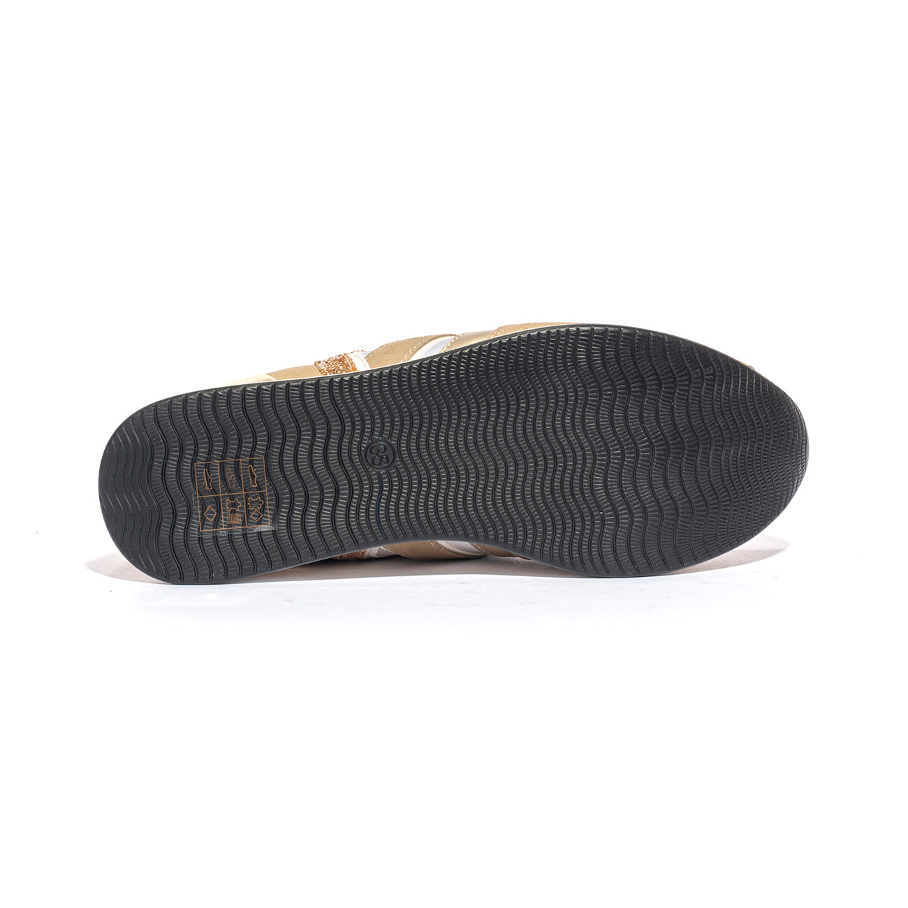 KEYS K7760 LT WHITE GOLD Sneakers Donna 