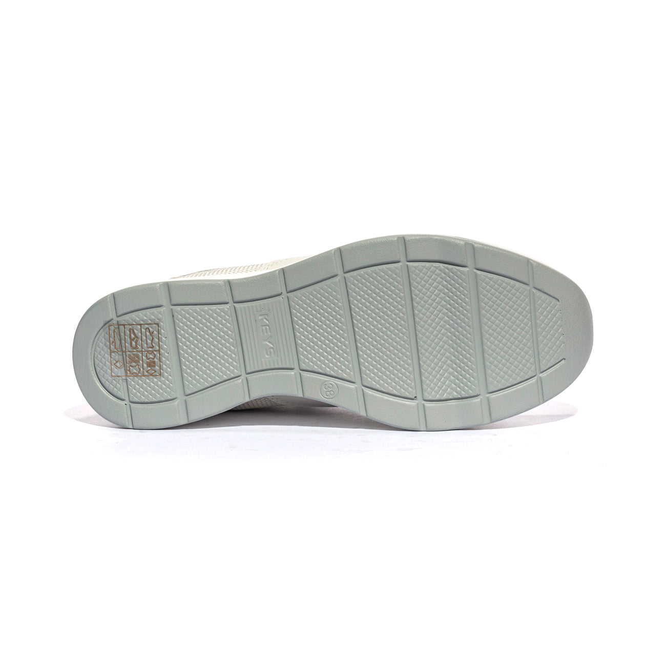 KEYS K9020 WHITE SILVER Sneakers Donna 