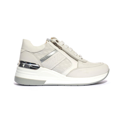 KEYS K9041 WHITE SILVER Sneakers Donna 
