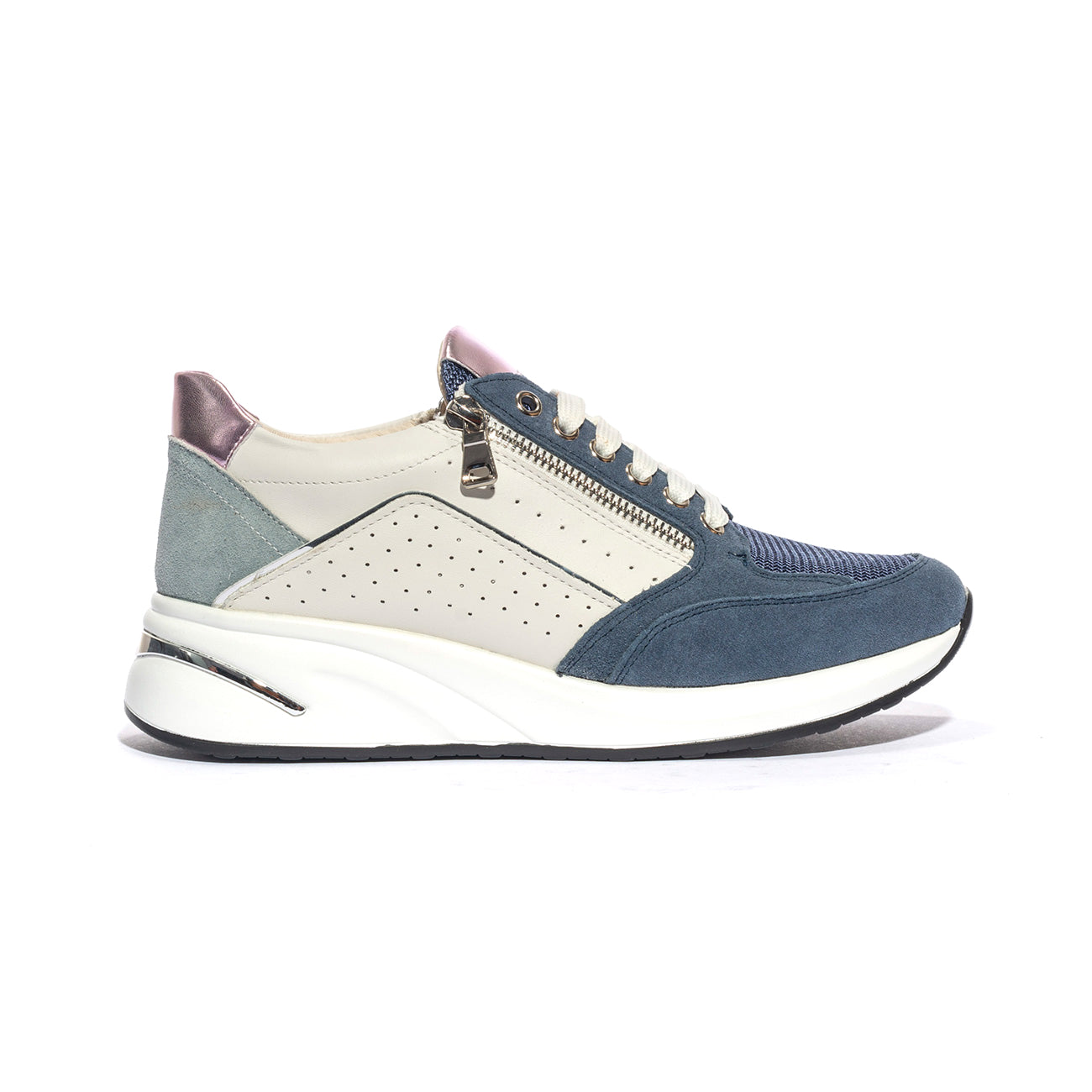 KEYS K9061 MING JEANS WHITE Sneakers Donna 