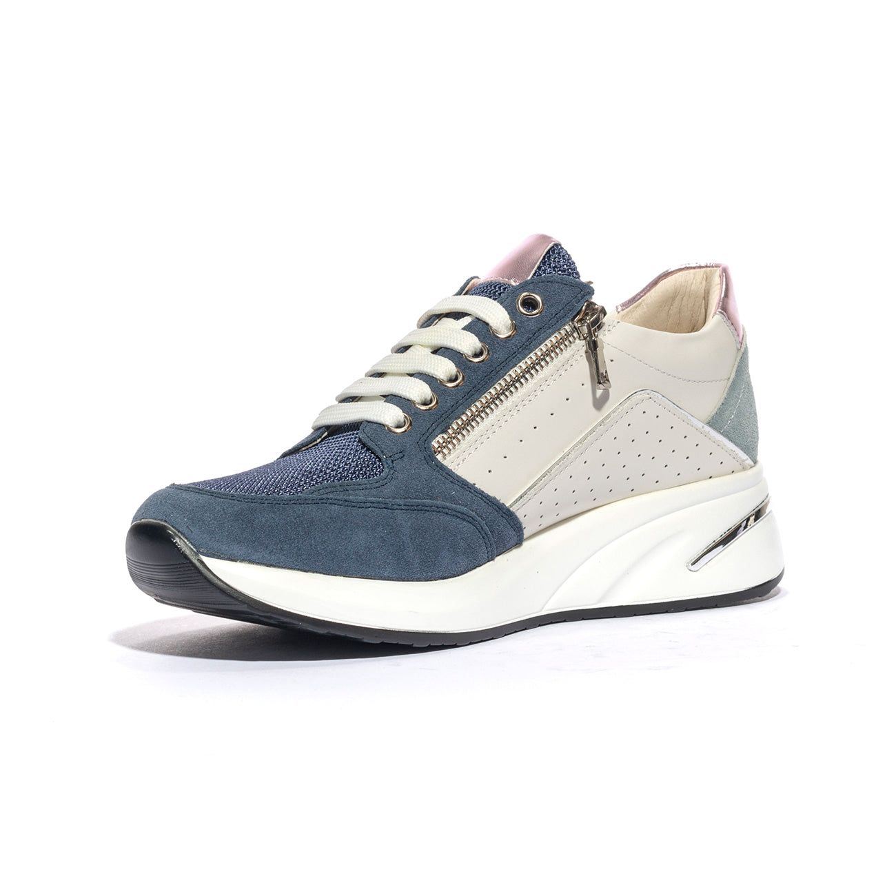 KEYS K9061 MING JEANS WHITE Sneakers Donna 