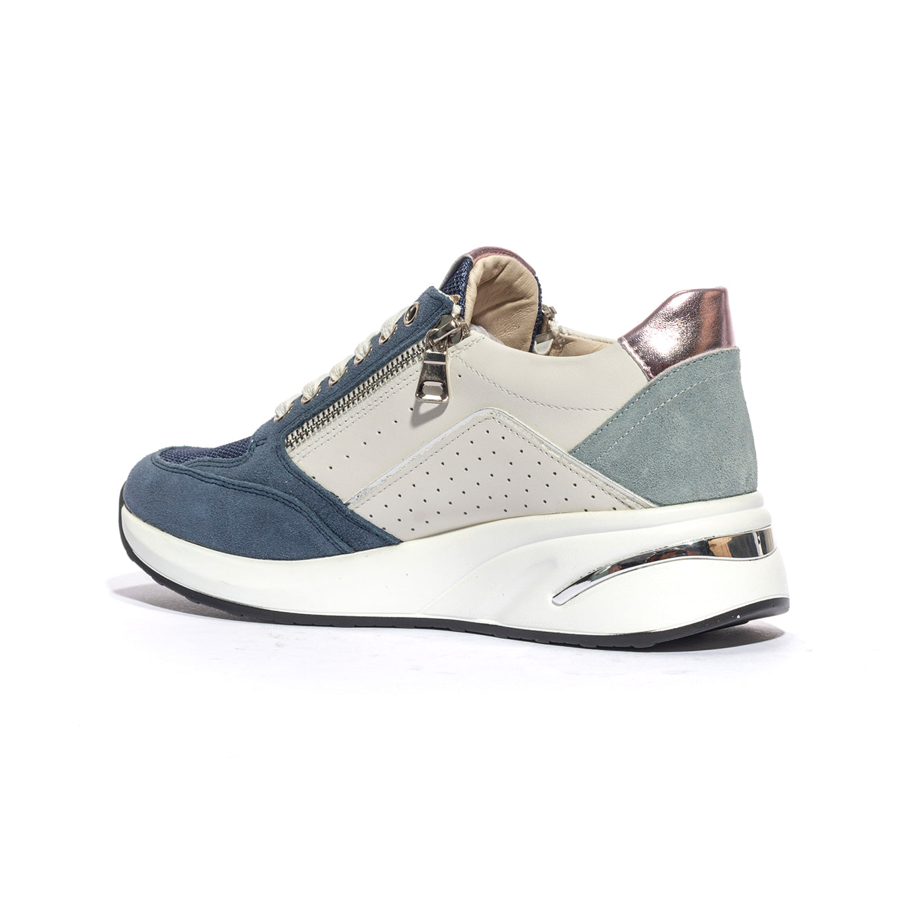 KEYS K9061 MING JEANS WHITE Sneakers Donna 