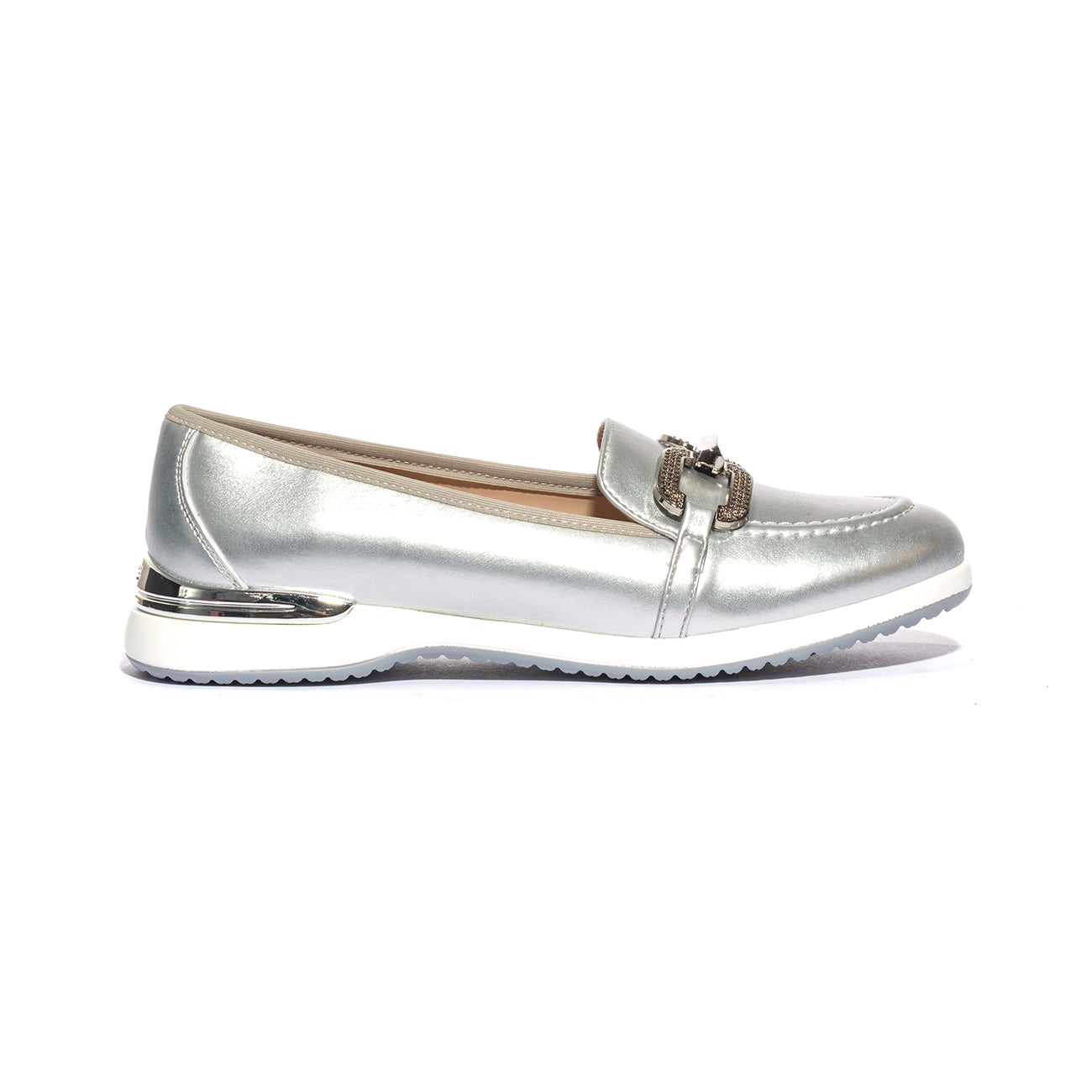 KEYS K9203 SILVER Mocassini Donna 