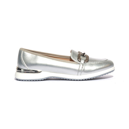 KEYS K9203 SILVER Mocassini Donna 