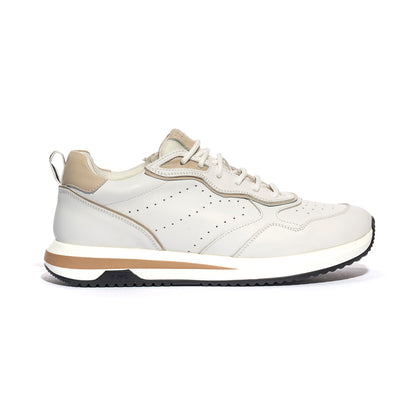 KEYS K9271 WHITE BEIGE Sneakers Uomo 