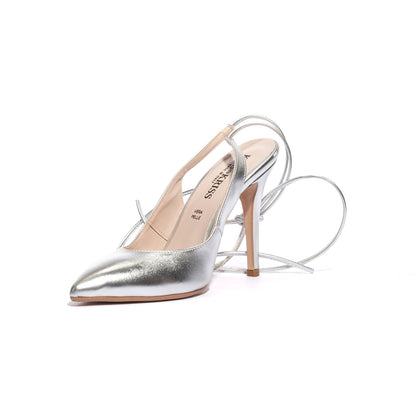 KISS KRISS 428 ARGENTO Decollete Donna 