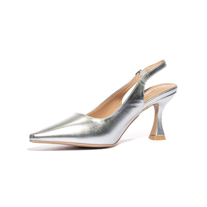 KISS KRISS 6010 ARGENTO Decollete Donna 