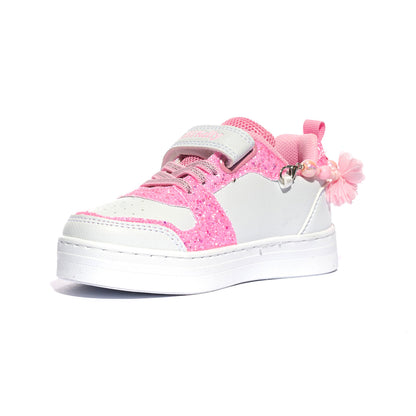 LELLI KELLY LKAA4010A00 BIANCO ROSA Sneakers Bambina 