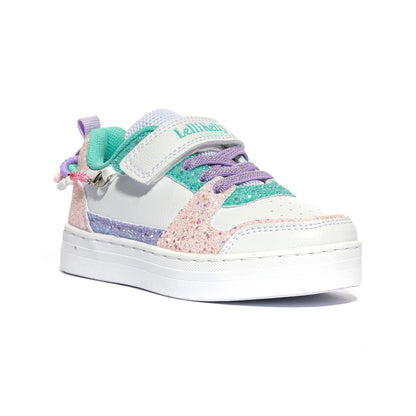LELLI KELLY LKAA4010A00 BIANCO VERDE Sneakers Bambina 