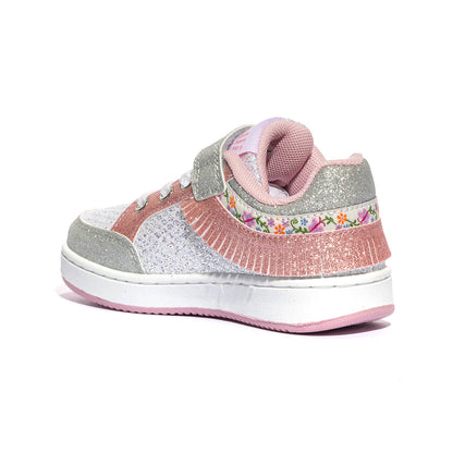 LELLI KELLY LKAL8054A00 BIANCO ARGENTO Sneakers Bambina 