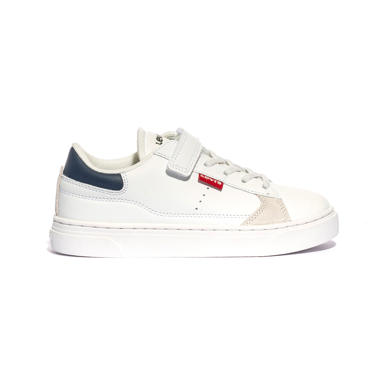 LEVI'S VBRY0052S 0063 WHITE BLUE Sneakers Bambino 