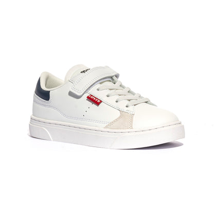 LEVI'S VBRY0052S 0063 WHITE BLUE Sneakers Bambino 