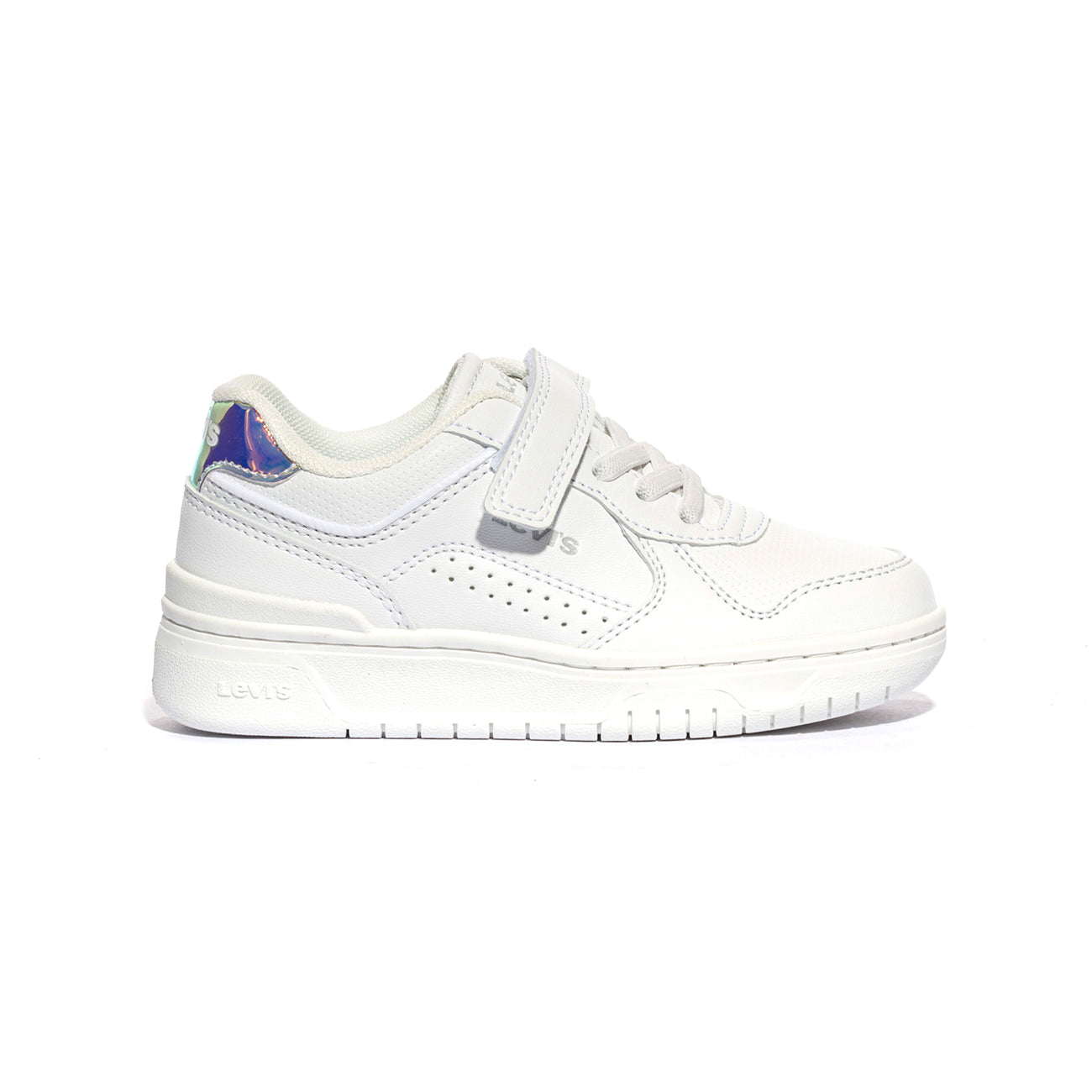 LEVI'S VDER0024S 2924 WHITE MIRROR Sneakers Bambino 