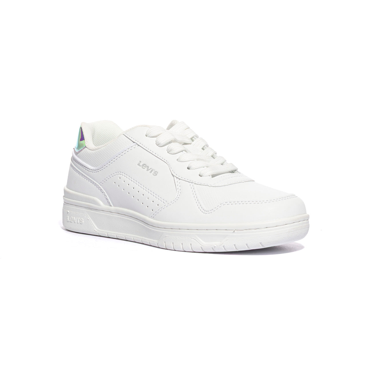 LEVI'S VDER0025S 2924 WHITE MIRROR Sneakers Bambino 