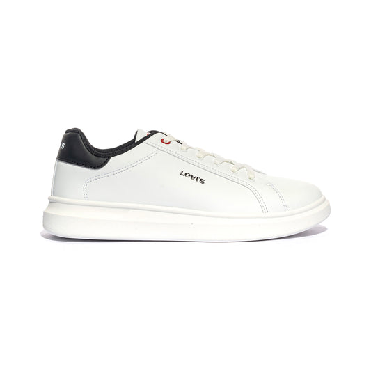 LEVI'S VELL0053S 0062 WHITE BLACK Sneakers Bambino 