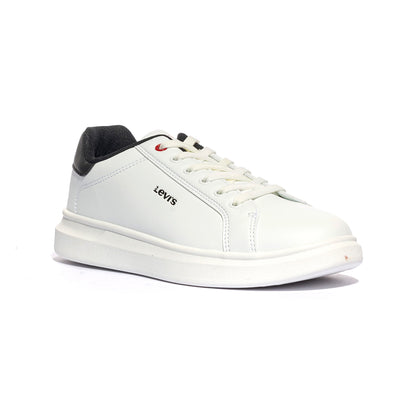 LEVI'S VELL0053S 0062 WHITE BLACK Sneakers Bambino 