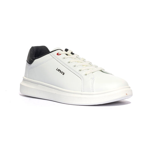 LEVI'S VELL0053S 0062 WHITE BLACK Sneakers Bambino 