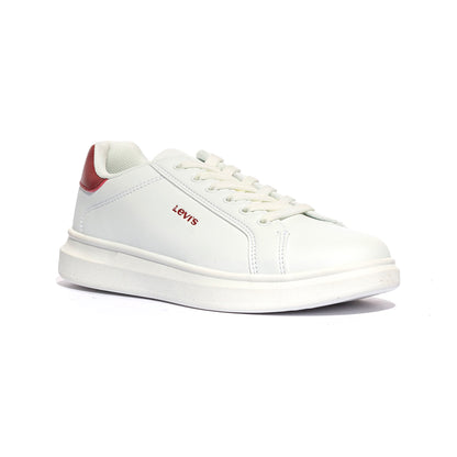 LEVI'S VELL0083S 3276 WHITE FIRED BRICK Sneakers Bambino 