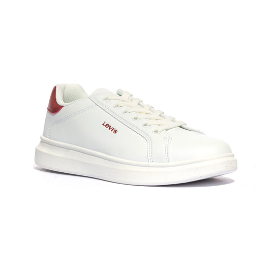 LEVI'S VELL0083S 3276 WHITE FIRED BRICK Sneakers Bambino 
