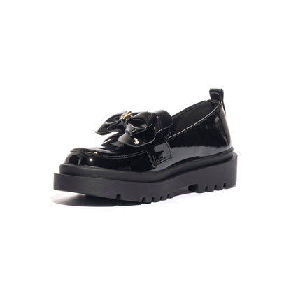 LIUJO 4F4339EX22622222 NAPLAK BLACK Mocassini Bambina 