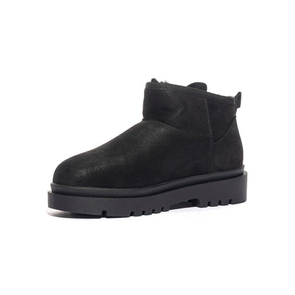 LIUJO 4F4343TX45322222 MICROFIBER BLACK Stivaletti Bambina 