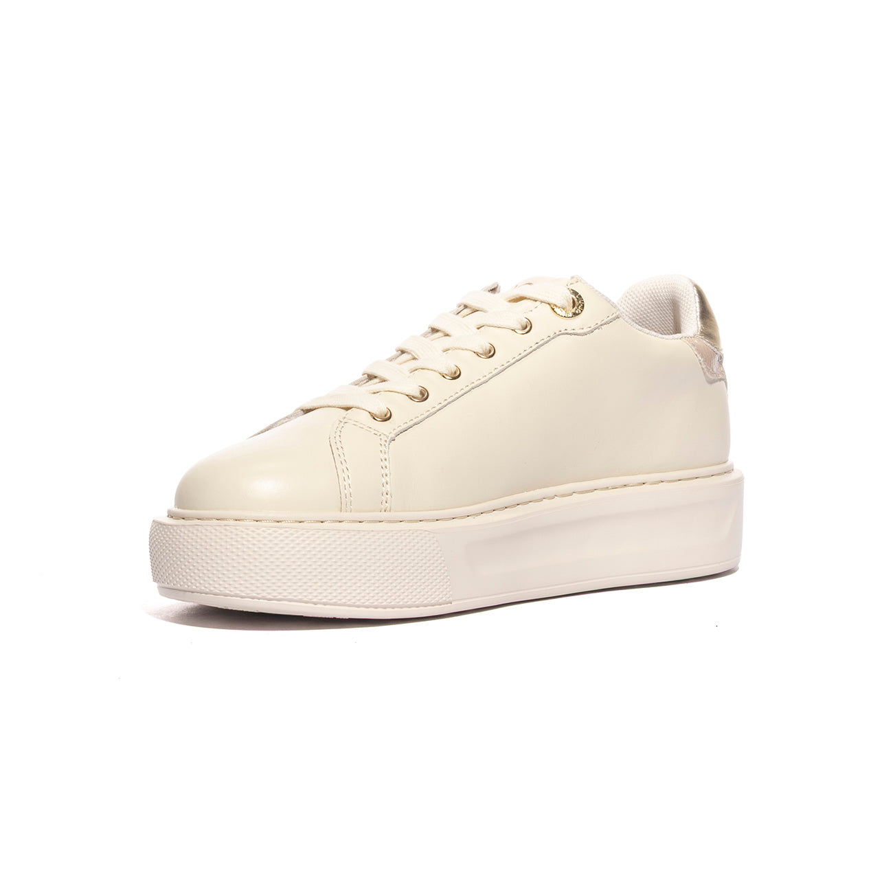 LIUJO BA4071PX479S3188 IVORY LIGHT GOLD Sneakers Donna 