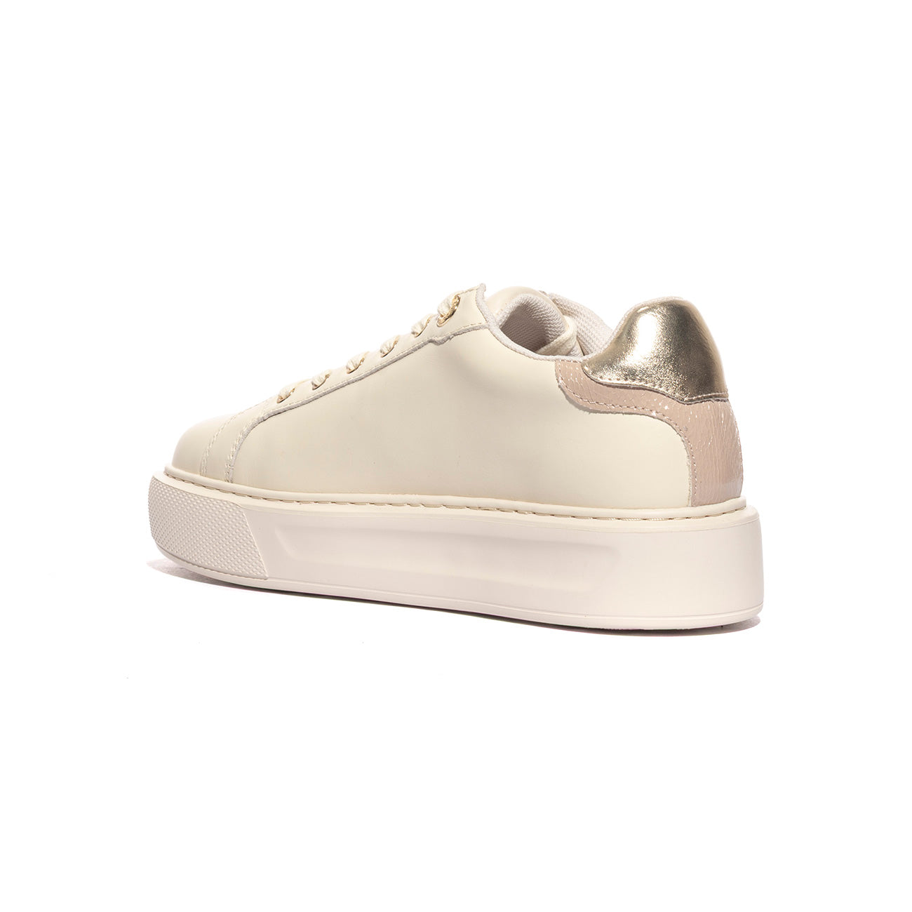 LIUJO BA4071PX479S3188 IVORY LIGHT GOLD Sneakers Donna 