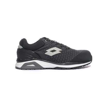 LOTTO 211776 BLACK BLACK WHITE Antinfortunistica Uomo 