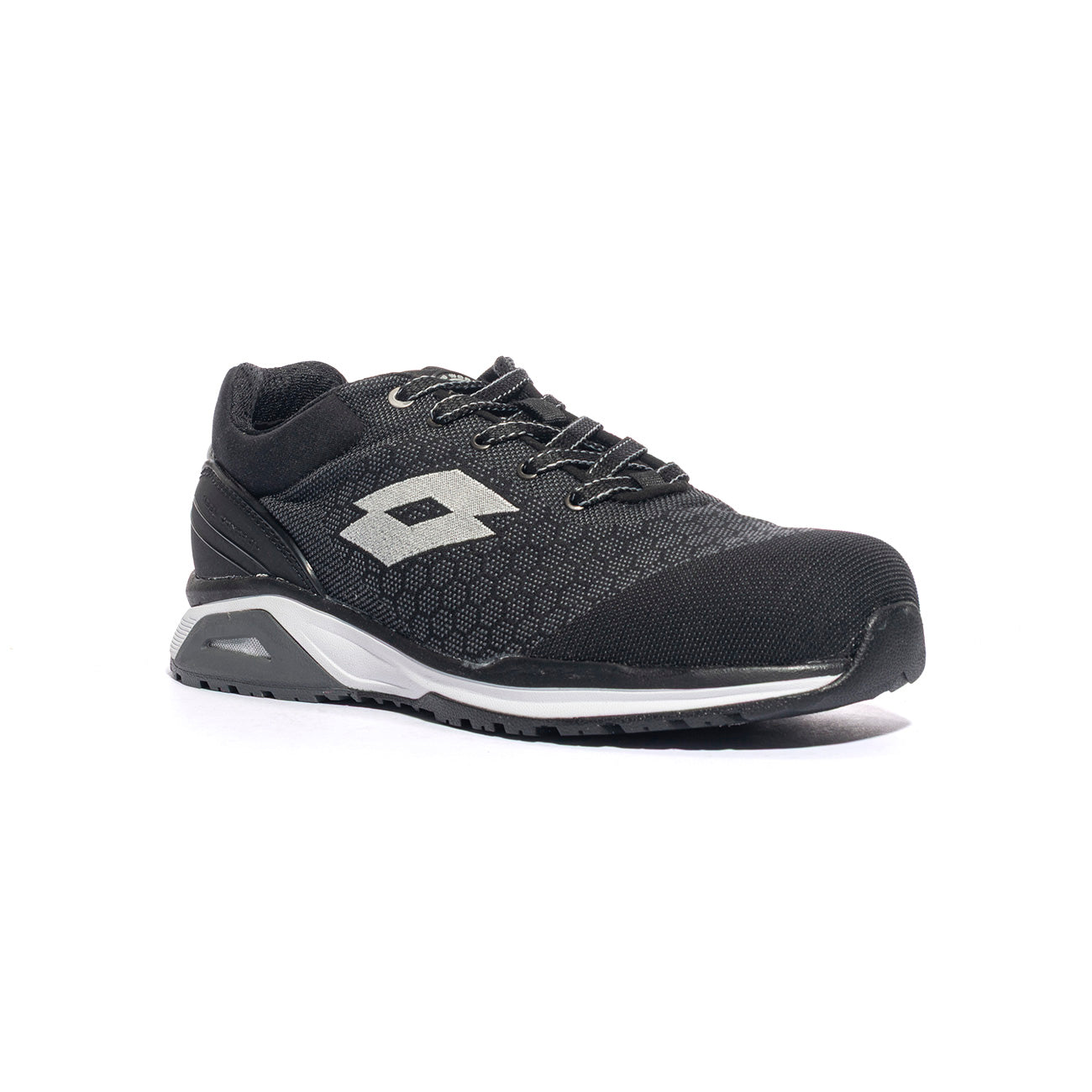 LOTTO 211776 BLACK BLACK WHITE Antinfortunistica Uomo 