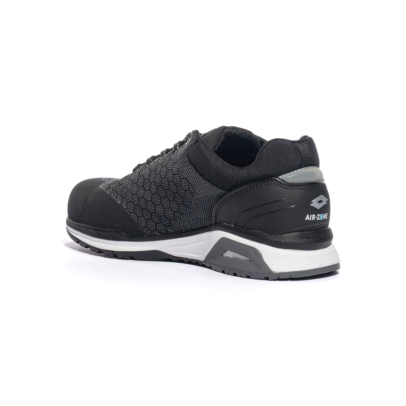 LOTTO 211776 BLACK BLACK WHITE Antinfortunistica Uomo 
