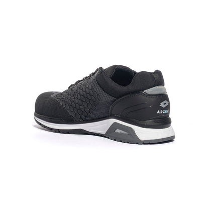 LOTTO 211776 BLACK BLACK WHITE Antinfortunistica Uomo 
