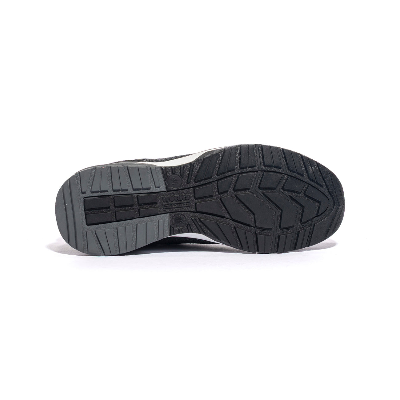 LOTTO 211776 BLACK BLACK WHITE Antinfortunistica Uomo 