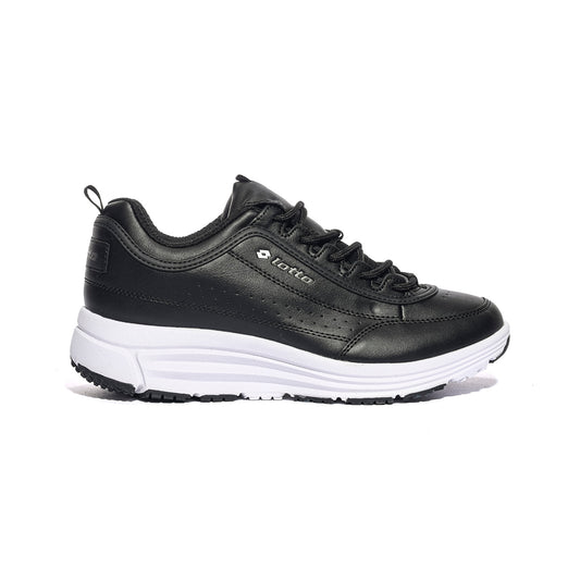 LOTTO 214690 ALL BLACK WHITE Sneakers Donna 