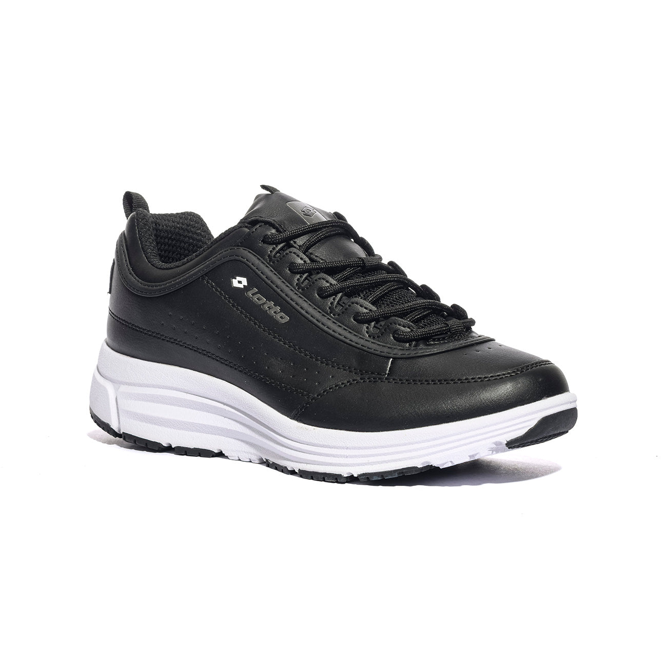 LOTTO 214690 ALL BLACK WHITE Sneakers Donna 