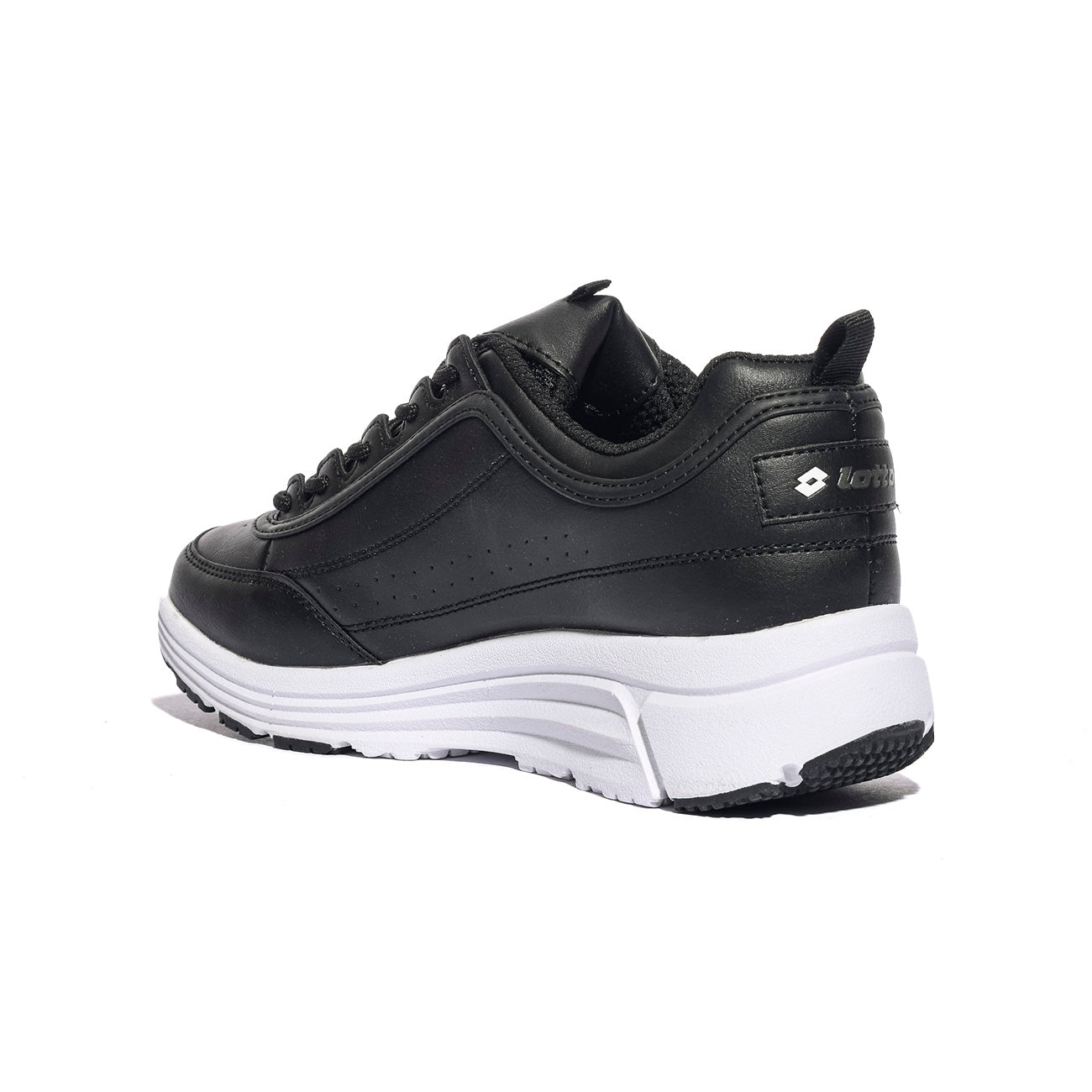 LOTTO 214690 ALL BLACK WHITE Sneakers Donna 