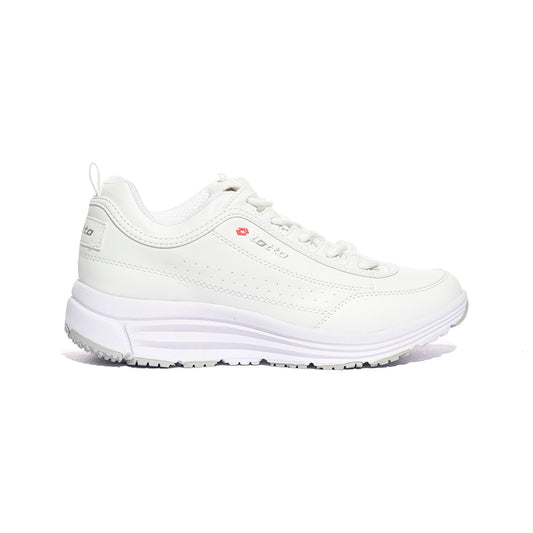 LOTTO 214690 ALL WHITE FLAME RED Sneakers Donna 